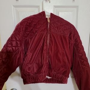 Burgundy Winter Jacket